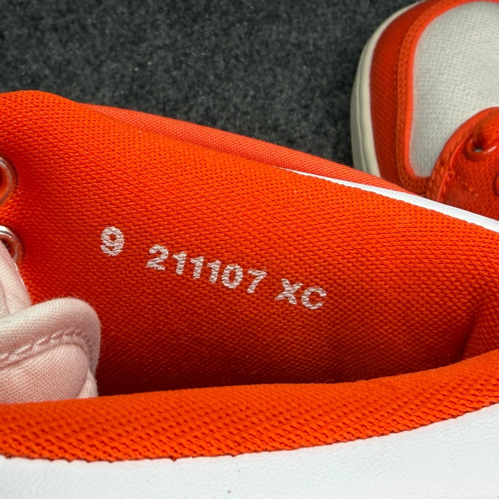 Jordan 1 Retro AJKO Shoes Men's 9 Rush Orange White Retro Athletic Sneakers - Picture 14 of 15